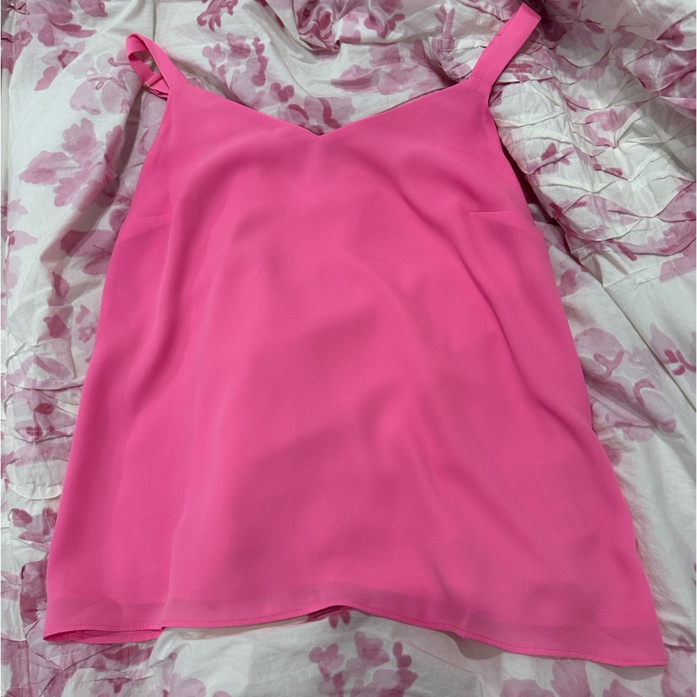 Lily Pulitzer top; pink; xxs